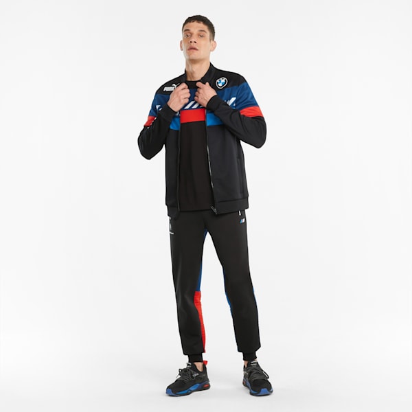 BMW M Motorsport Regular Fit Men's Speed Driver Series Track Jacket, Puma Black, extralarge-IND