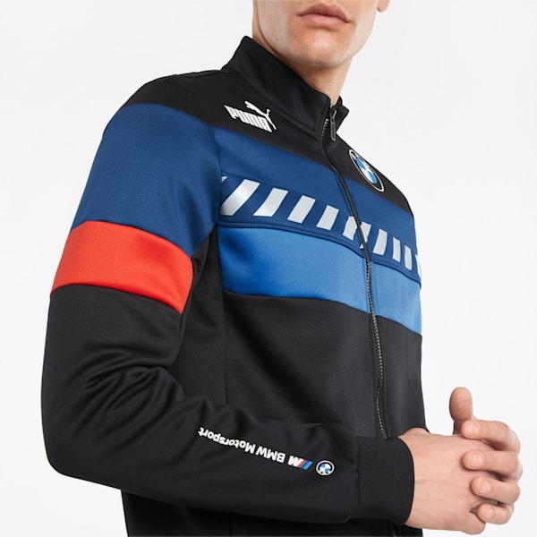 BMW M Motorsport Regular Fit Men's Speed Driver Series Track Jacket, Puma Black, extralarge-IND