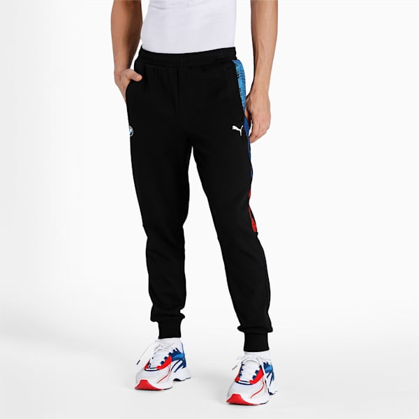 BMW M Motorsport T7 Men's Regular Sweat Pants, Puma Black-M COLOR, extralarge-IND