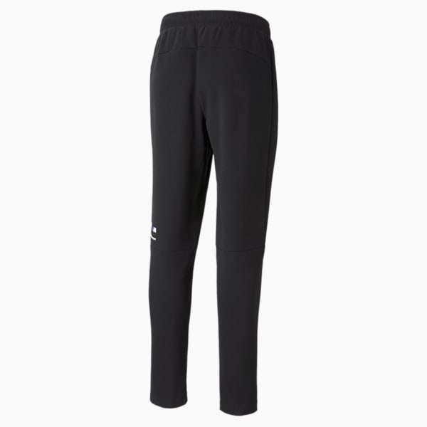 BMW M Motorsport Slim Fit Men's Sweat Pants, Puma Black, extralarge-IND