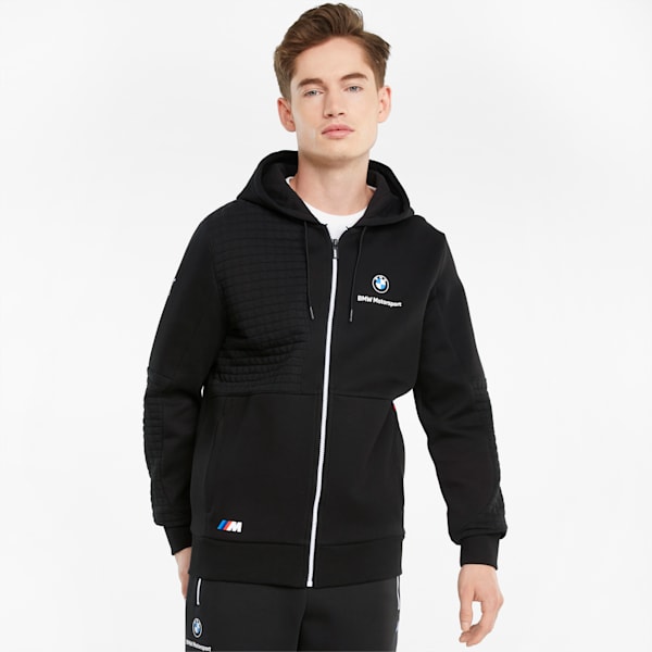 Veste BMW M Motorsport Hoodie by Puma Noir 538131-01 - homme