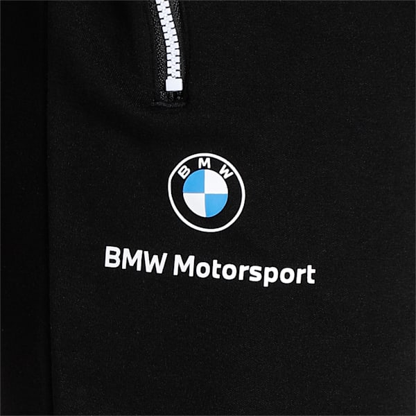 BMW M Motorsport Slim Fit Men's Sweat Pants, Puma Black, extralarge-IND