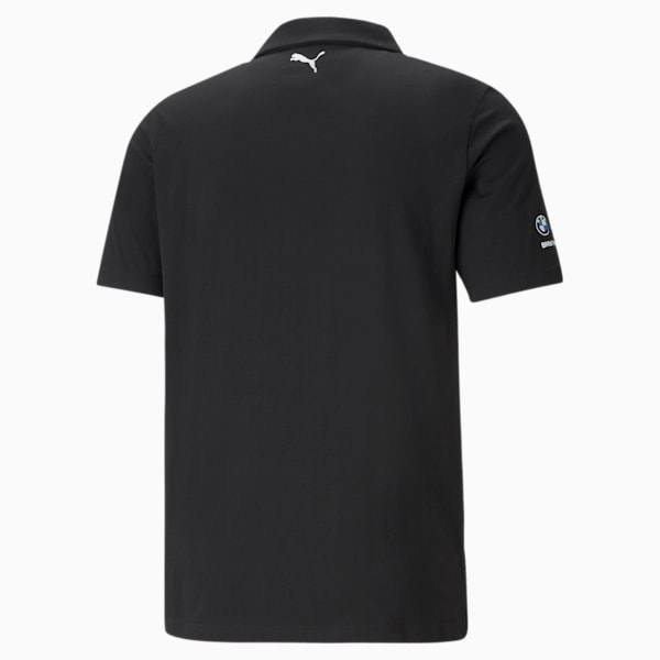 BMW M Motorsport Graphic Men's Polo Shirt, Puma Black, extralarge