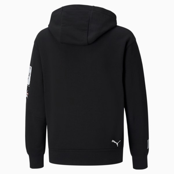 BMW M Motorsport Street Kids' Hoodie, Puma Black, extralarge