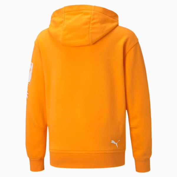 BMW M Motorsport Street Kids' Hoodie, Vibrant Orange, extralarge