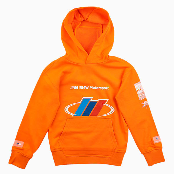 BMW M Motorsport Street Kid's T-Shirt, Vibrant Orange, extralarge-IND