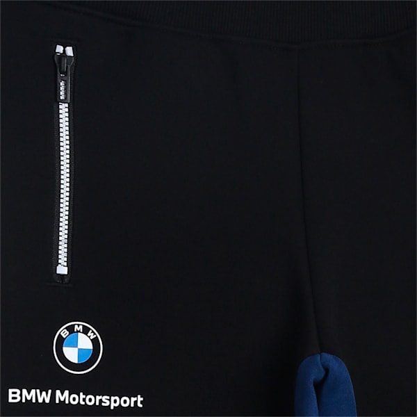 BMW M Motorsport Kid's Sweat Pants, Puma Black-Marina-Blueprint-High Risk Red, extralarge-IND