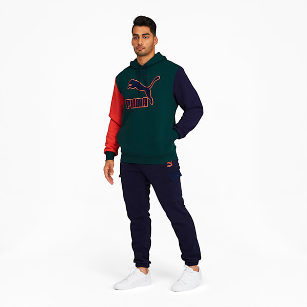 Winter Classics Men's Graphic Hoodie, Ponderosa Pine, extralarge