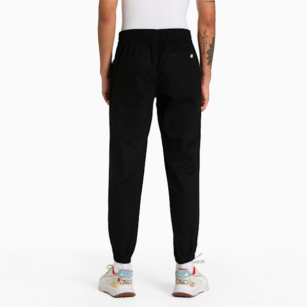 Downtown Twill Men's Pants, Puma Black, extralarge-IND