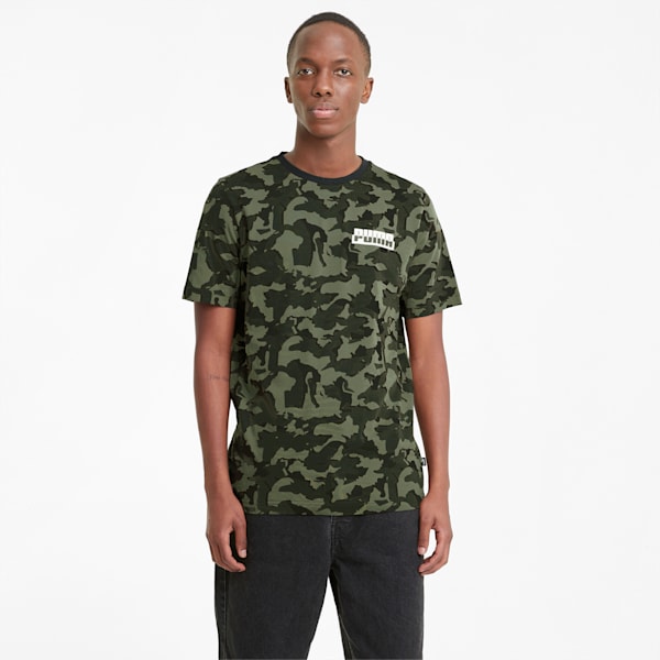 Camo Men's AOP Tee, Forest Night-AOP, extralarge