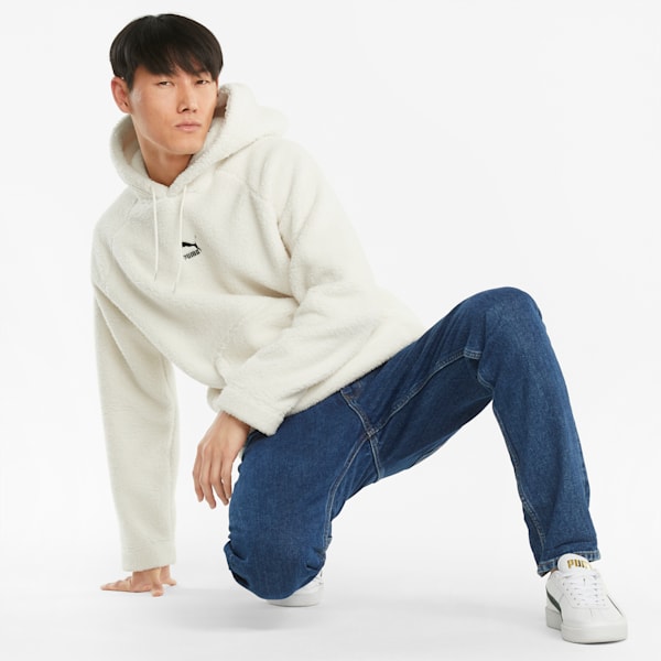 Puma sherpa hoodie on sale