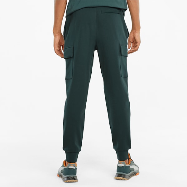 CLSX French Terry Men's Cargo Pants, Green Gables, extralarge
