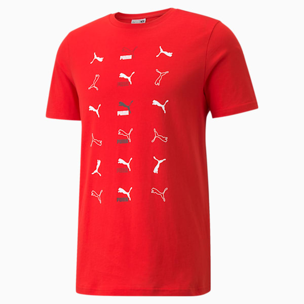 Classics Graphics Men's Regular Fit T-Shirt, High Risk Red, extralarge-IND