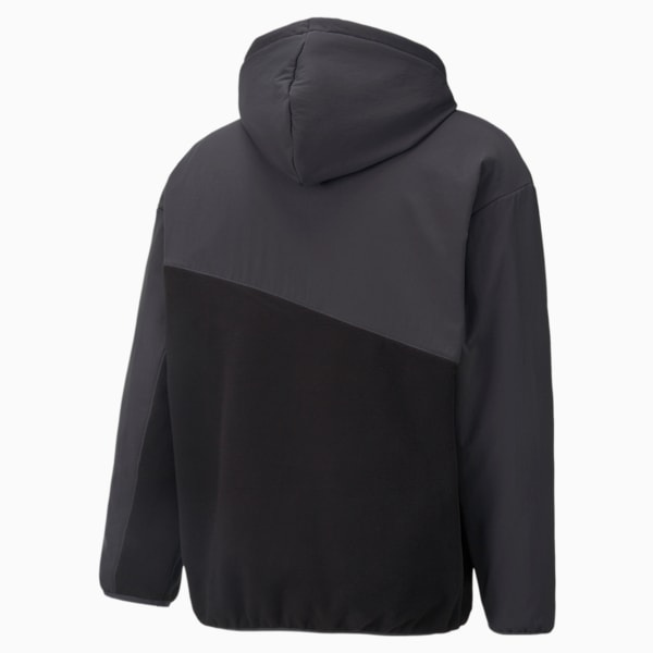 PUMA International Winterised Men's Hoodie, Puma Black, extralarge