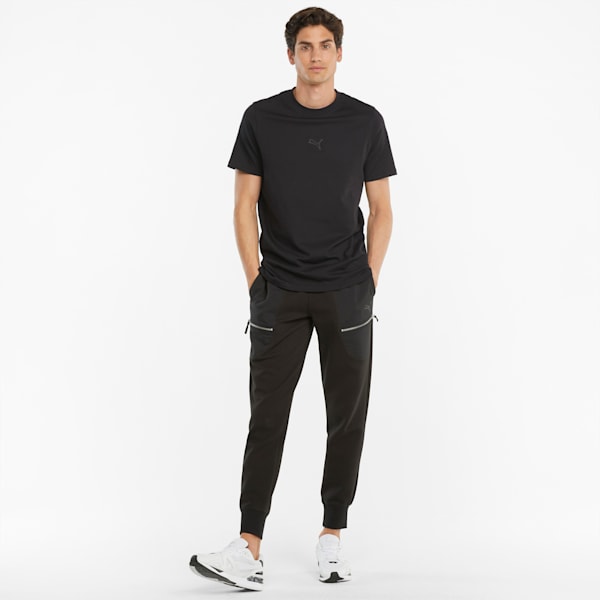 JTS Regular Fit Men's T-Shirt, Puma Black, extralarge-IND