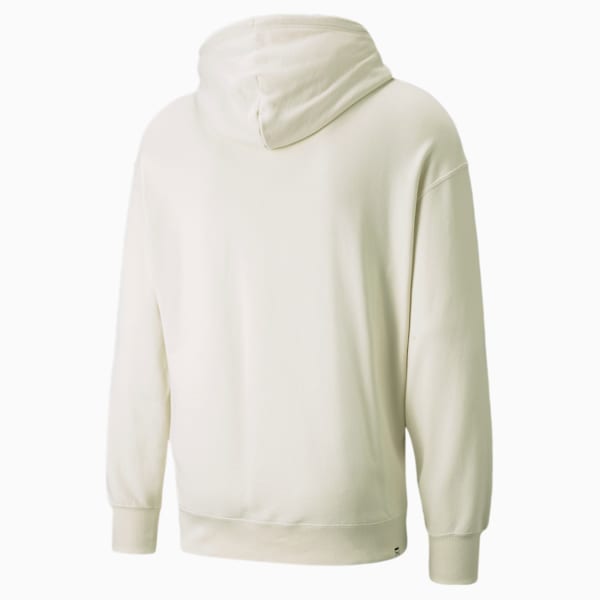 Downtown Men's Relaxed Fit Hoodie, Ivory Glow, extralarge-IND