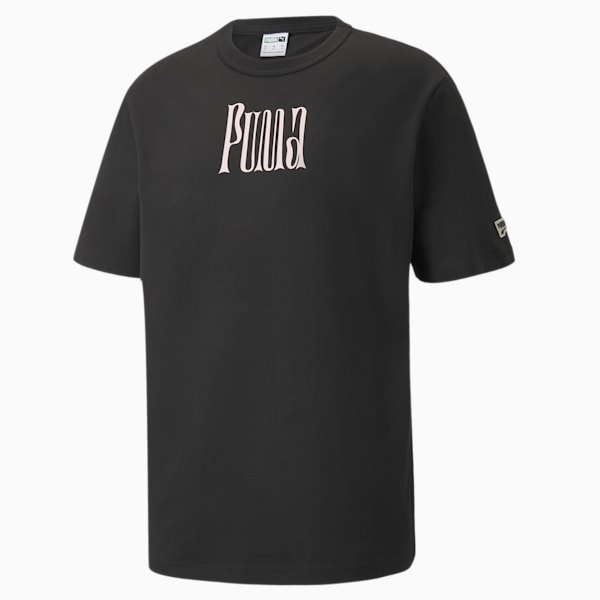 DOWNTOWN グラフィック Tシャツ, Puma Black, extralarge-AUS
