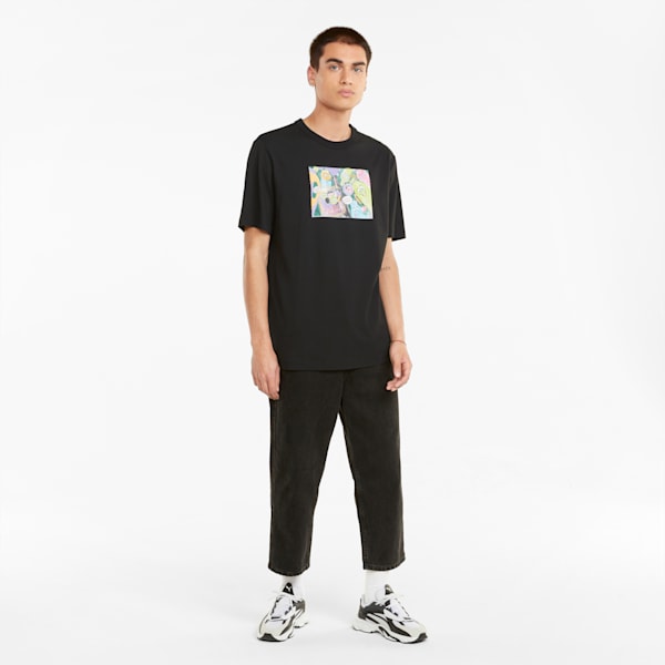 Downtown Graphic Men's Tee, Puma Black-_3rd Puma Black, extralarge