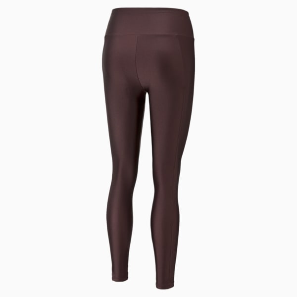 Classics Shiny High Tight Fit Women's Tights, Fudge, extralarge-IND