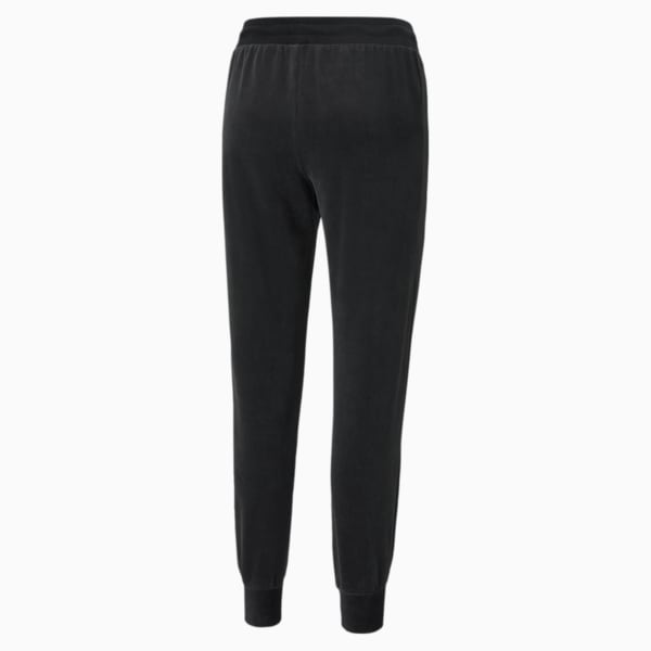 Pants Mujer Iconic T7 Velour, Puma Black, extralarge