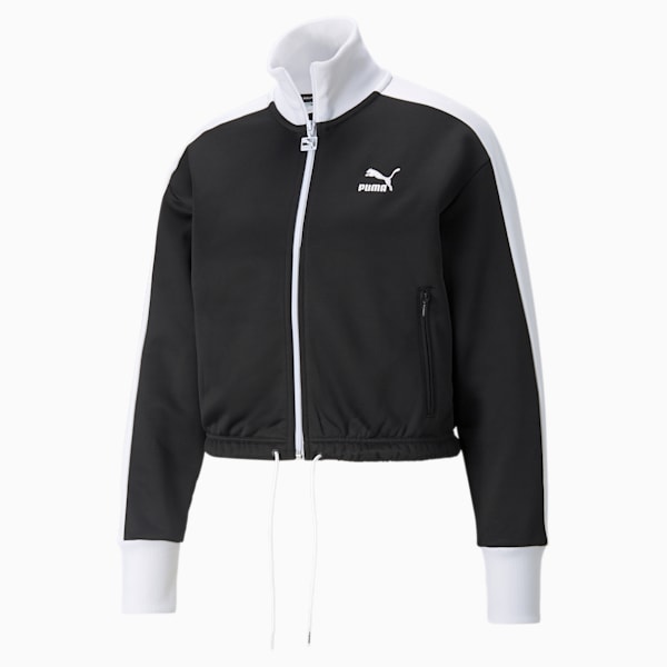 Iconic T7 Cropped PT Women's Jacket, Puma Black, extralarge