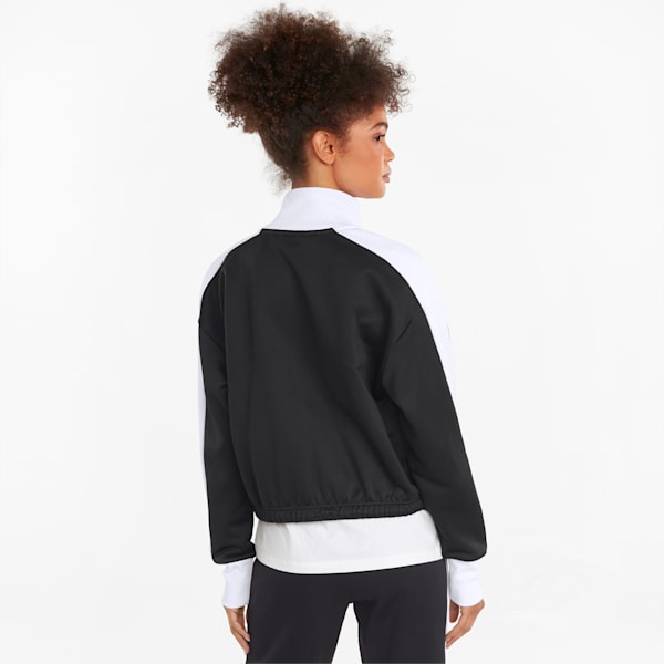 Iconic T7 Cropped PT Women's Jacket, Puma Black, extralarge