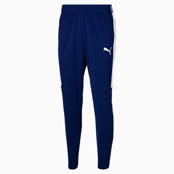 Speed Men's Pants, Elektro Blue-Puma White, extralarge