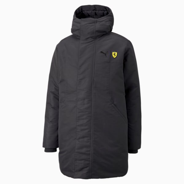 Ferrari Race Collab Regular Fit Men's Padded Jacket, Puma Black, extralarge-IND