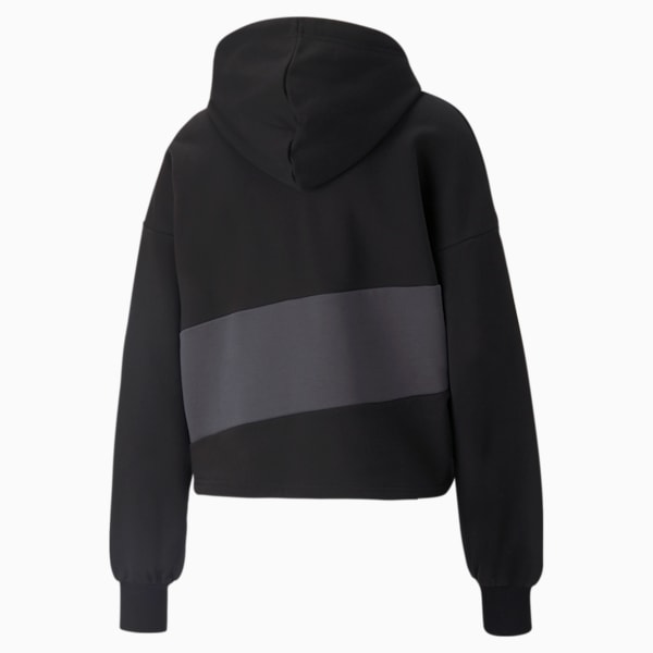PUMA International Women's Hoodie, Puma Black, extralarge