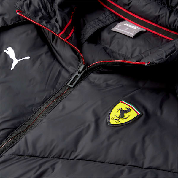 Ferrari Race T7 EcoLite Regular Fit Men's Down Jacket, Puma Black, extralarge-IND