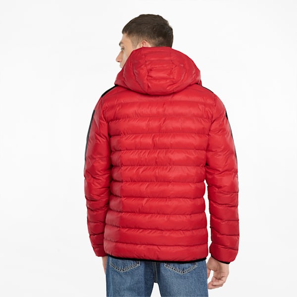 Ferrari Race T7 EcoLite Regular Fit Men's Down Jacket, Rosso Corsa, extralarge-IND