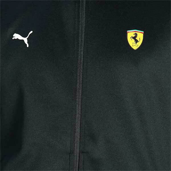 Ferrari Race T7 Men's Track Jacket, Midnight Green, extralarge-IND