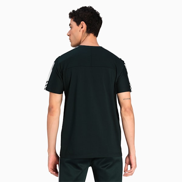 Ferrari Race T7 Regular Fit Men's T-Shirt, Midnight Green, extralarge-IND