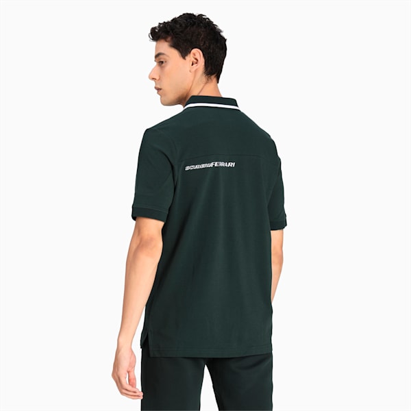 Ferrari Race Regular Fit Men's Polo, Medium Gray Heather, extralarge-IND