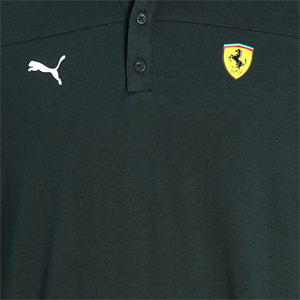 Ferrari Race Regular Fit Men's Polo, Medium Gray Heather, extralarge-IND