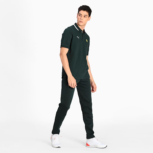 Ferrari Race Regular Fit Men's Polo, Medium Gray Heather, extralarge-IND