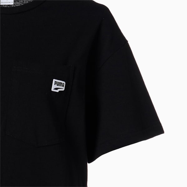 ウィメンズ ダウンタウン DOWNTOWN 半袖 Tシャツ ドレス, Puma Black, extralarge-JPN