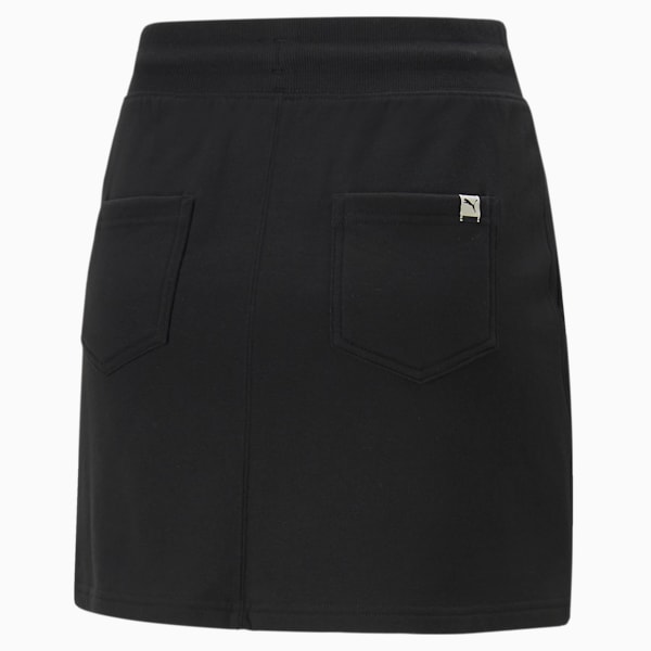 Downtown Women's Regular Fit Skirt, Puma Black, extralarge-IND