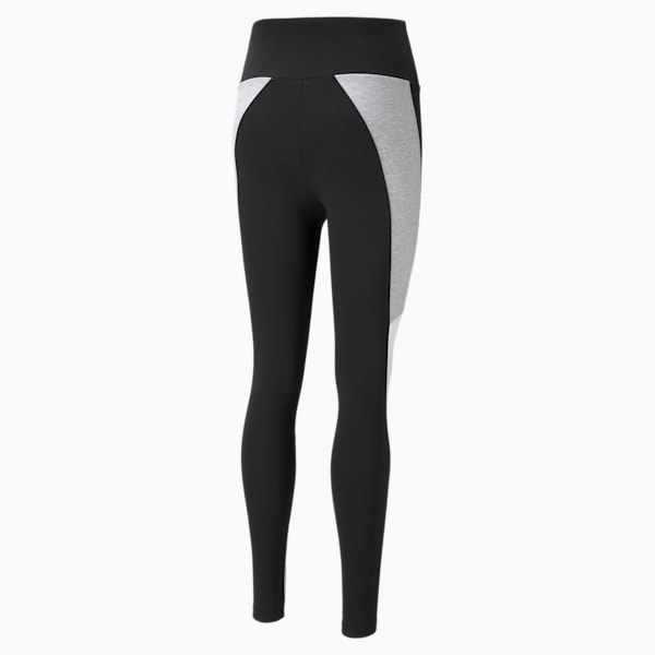 CLSX High Waist Tight Fit Women's Tights, Puma Black, extralarge-IND