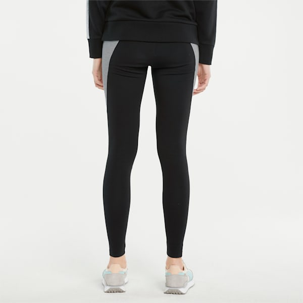 CLSX High Waist Tight Fit Women's Tights, Puma Black, extralarge-IND