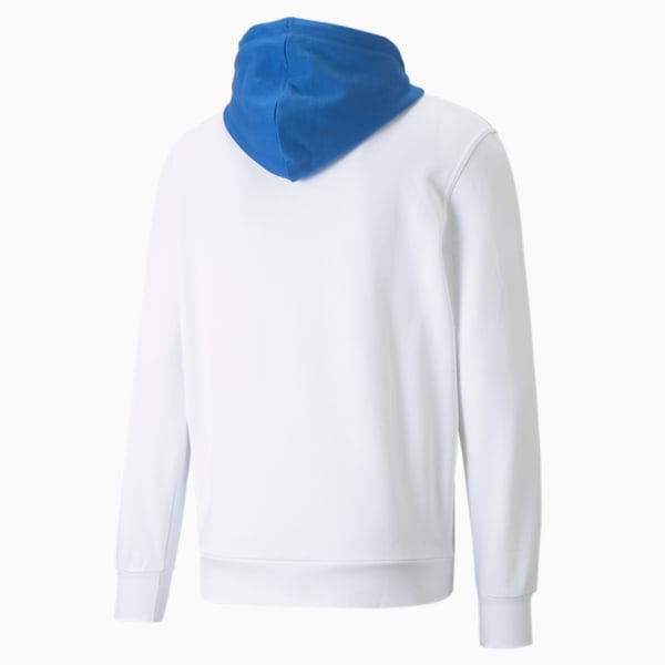 CLSX Piped Men's Regular Hoodie, Puma White, extralarge