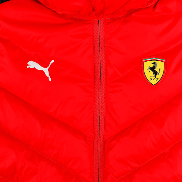 Ferrari Race T7 Kid's Down Jakcet, Rosso Corsa, extralarge-IND