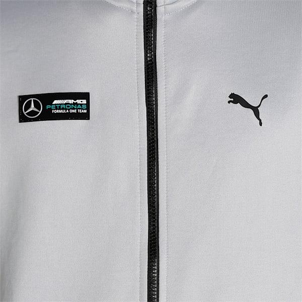 Mercedes AMG Petronas F1 T7 Men's Track Jacket, Mercedes Team Silver, extralarge-IND