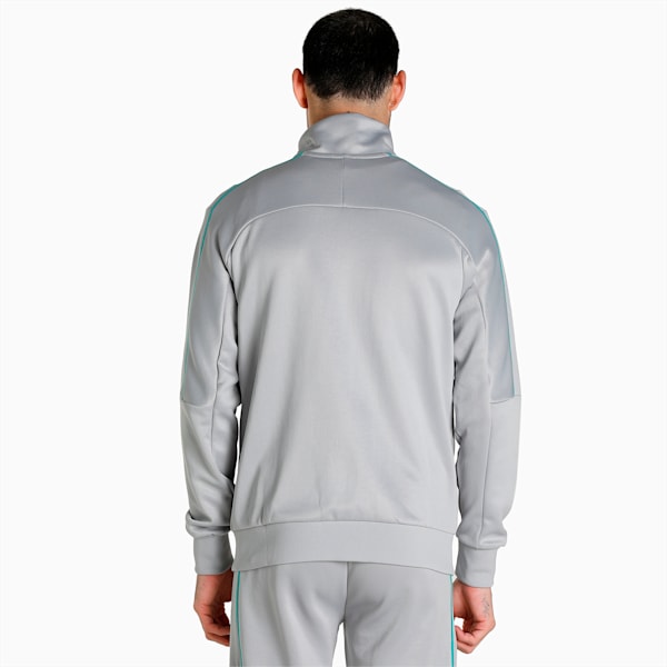 Mercedes AMG Petronas F1 T7 Men's Track Jacket, Mercedes Team Silver, extralarge-IND