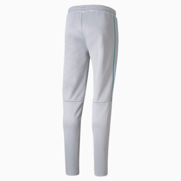 Mercedes AMG Petronas F1 T7 Men's Slim Fit Track Pants, Mercedes Team Silver, extralarge-IND
