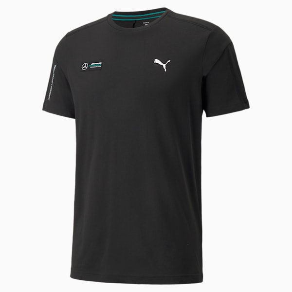 Mercedes AMG Petronas F1 T7 Men's T-Shirt, Puma Black