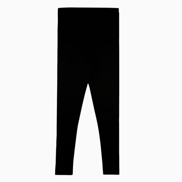 GRL Girl's Slim Tights, Puma Black, extralarge-IND
