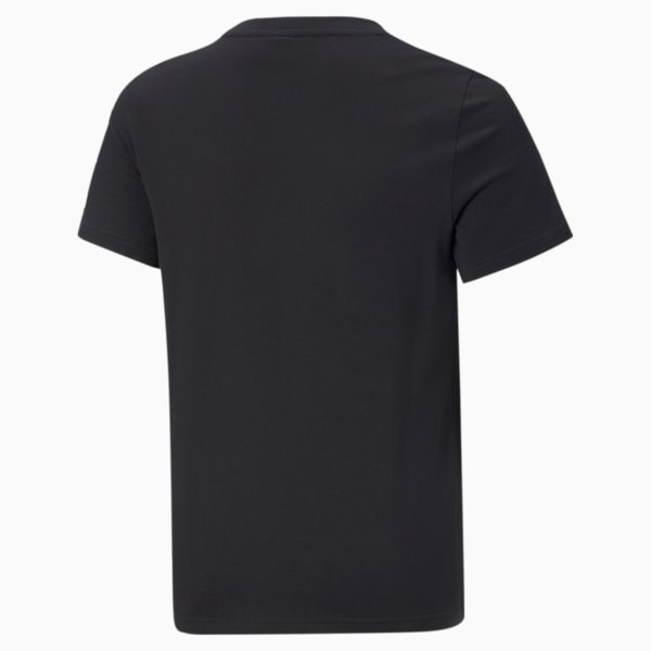 キッズ STREET ART グラフィック Tシャツ 104-164cm, Puma Black, extralarge-IND