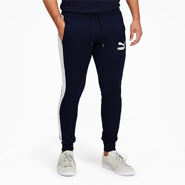 Iconic T7 Men's Track Pants, Peacoat, extralarge