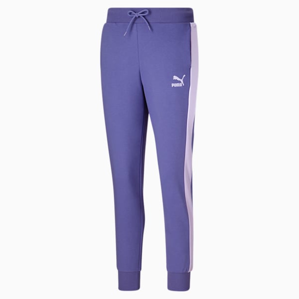 Iconic T7 Women's Track Pants, Hazy Blue, extralarge
